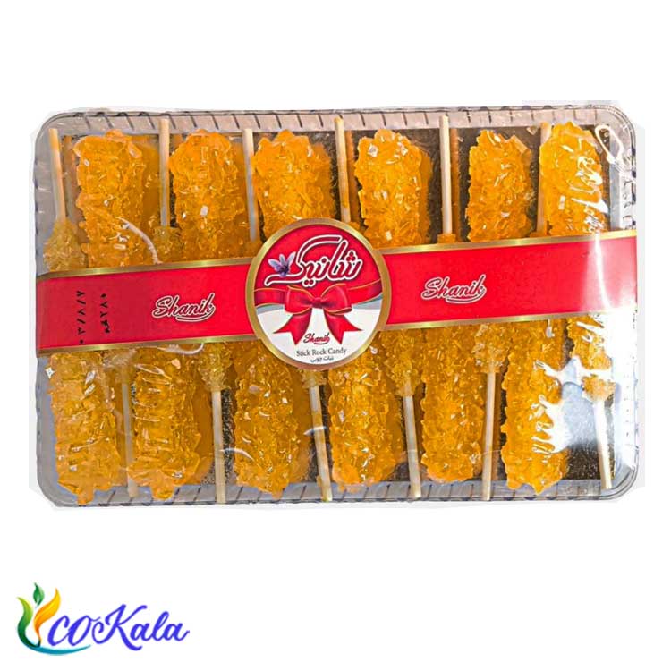 نبات سینی کریستال چوبی زعفران 280 گرم