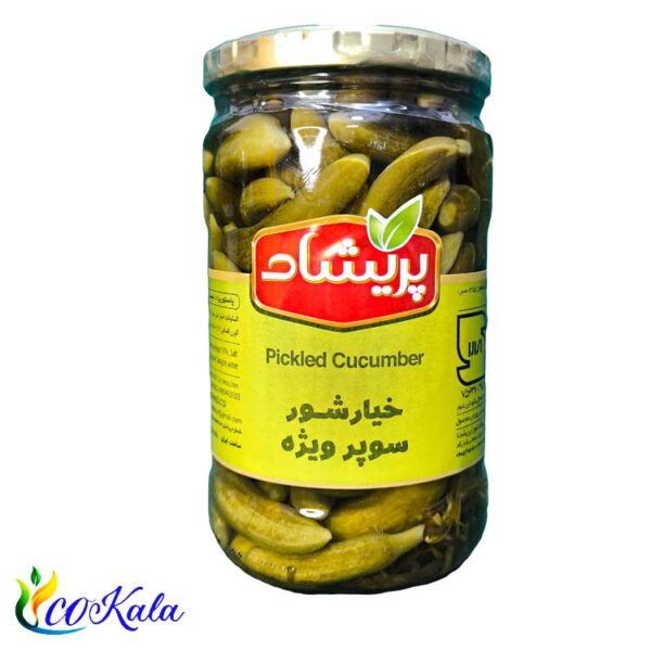 خیارشور سوپرویژه 750 گرمی پریشاد