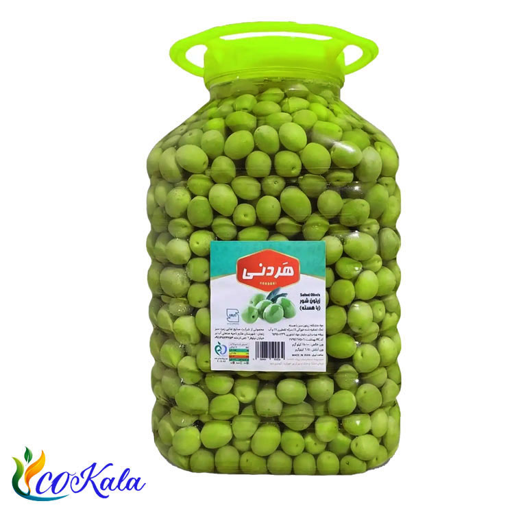 زیتون با هسته هردنی 6 و نیم کیلویی