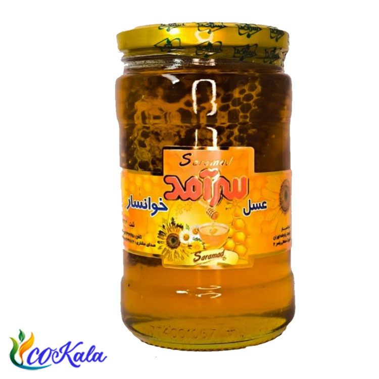 عسل خوانسار موم دار