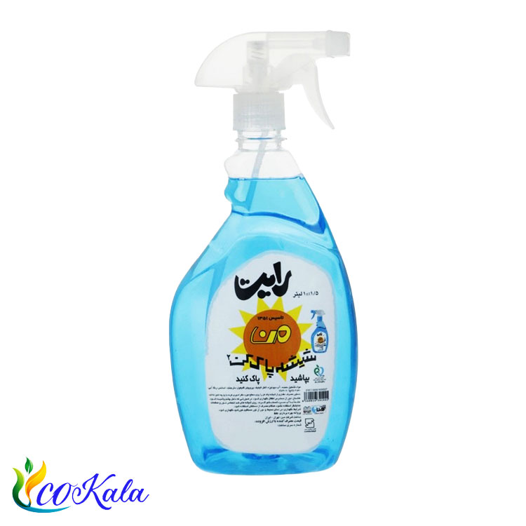 شیشه پاک کن من مدل رایت حجم ۱ لیتری