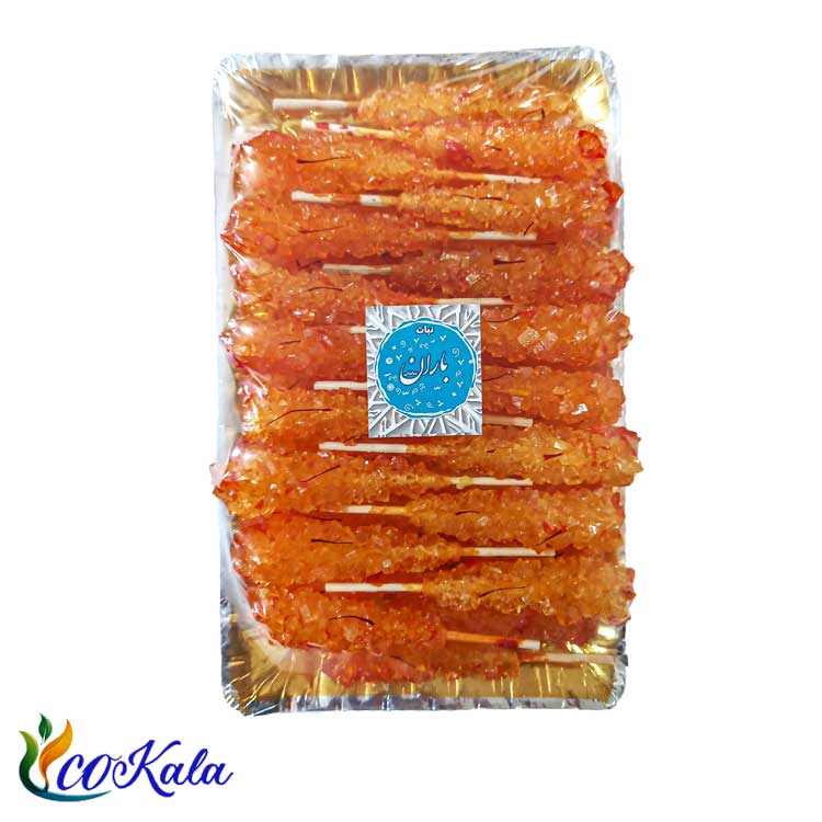 نبات سینی چوبی زعفران پاش سامانی 900 گرم