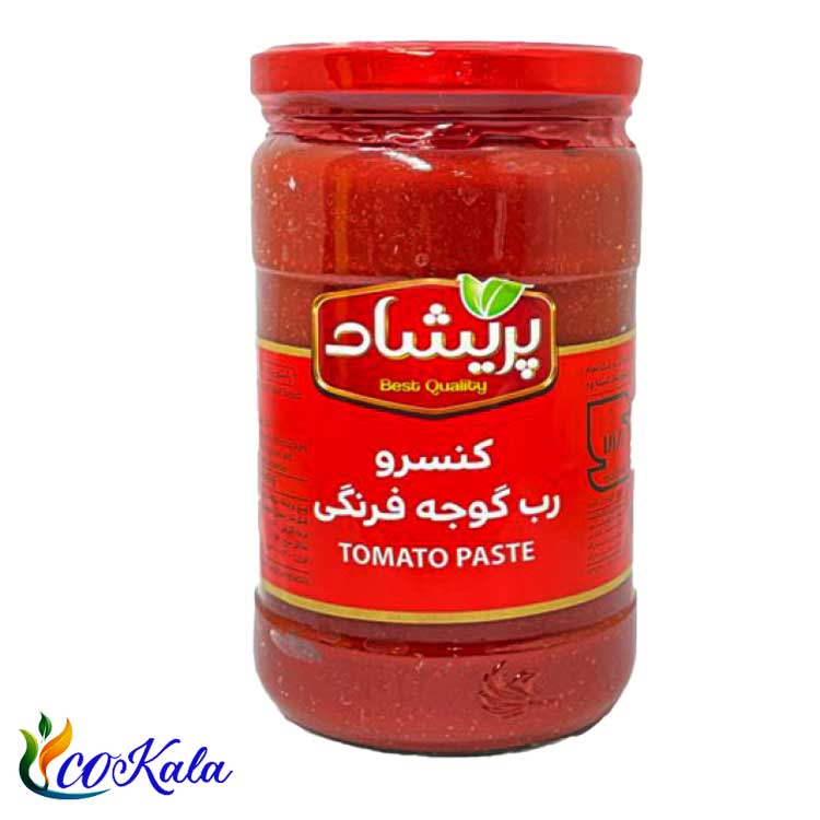 رب گوجه شیشه پریشاد 750 گرمی
