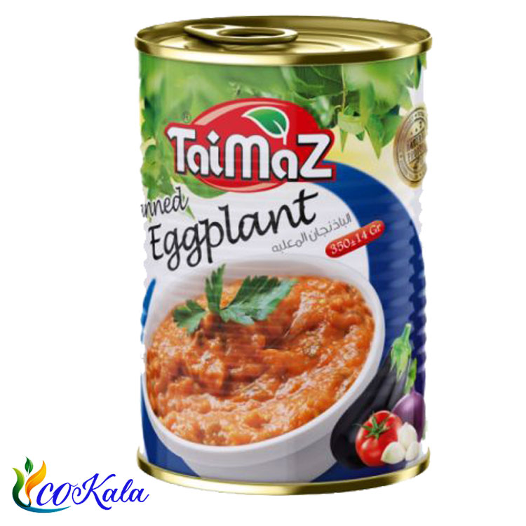 کنسرو خوراک بادمجان تایماز 370 گرمی