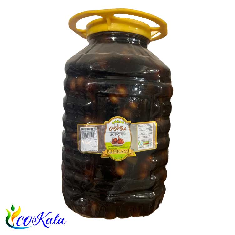 ترشی سیر گل پت 10 کیلویی بهرامی