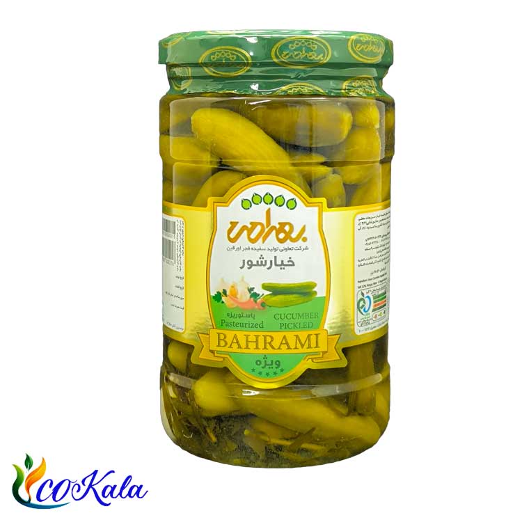 خیارشور ویژه بهرامی 750 گرمی