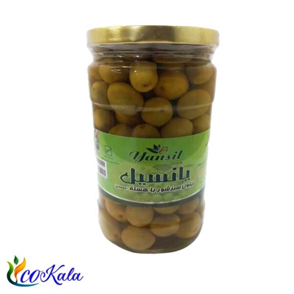 زیتون با هسته ویژه یانسیل 700 گرمی