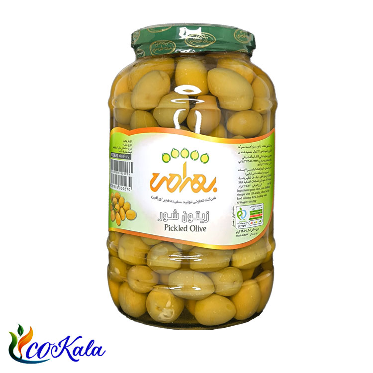 زیتون با هسته ویژه بهرامی 1/5 کیلویی