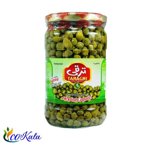 ترشی کاپاریس ریز و درشت ترقی 630 گرمی