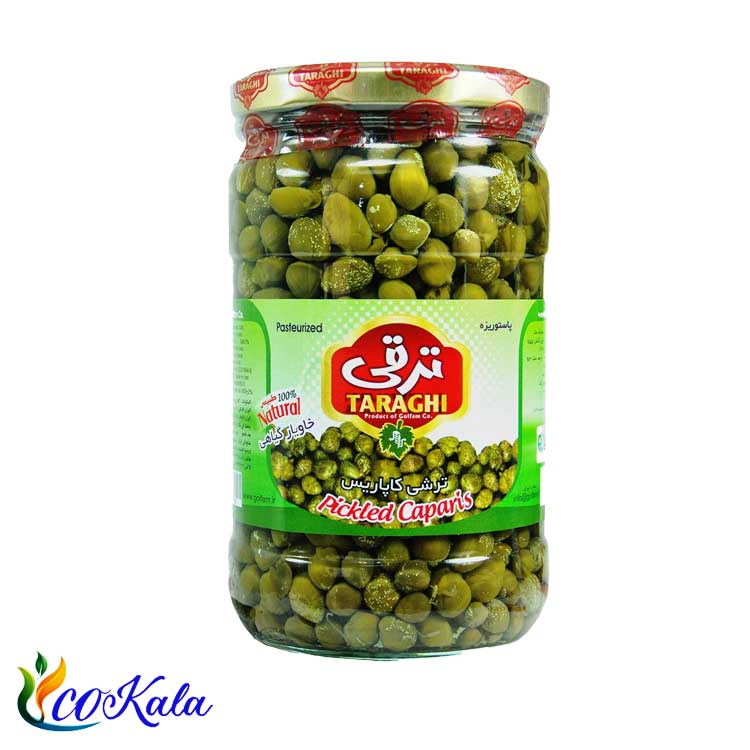 ترشی کاپاریس ریز و درشت ترقی 630 گرمی