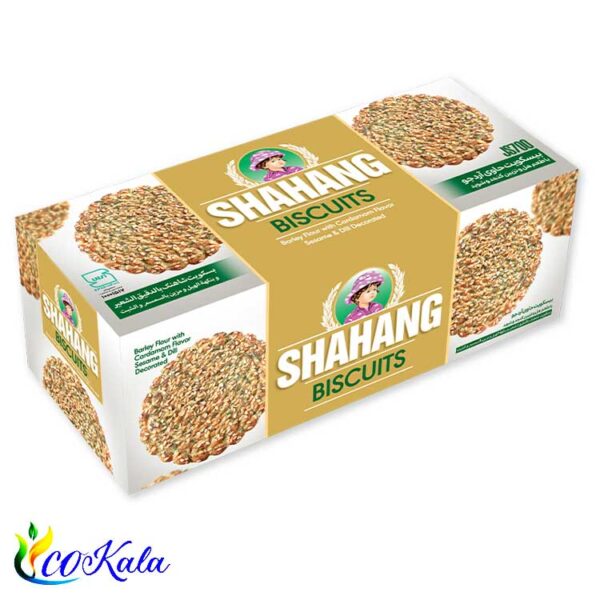 بیسکویت آرد جو با طعم هل و تزئین شوید شاهنگ 700گرم