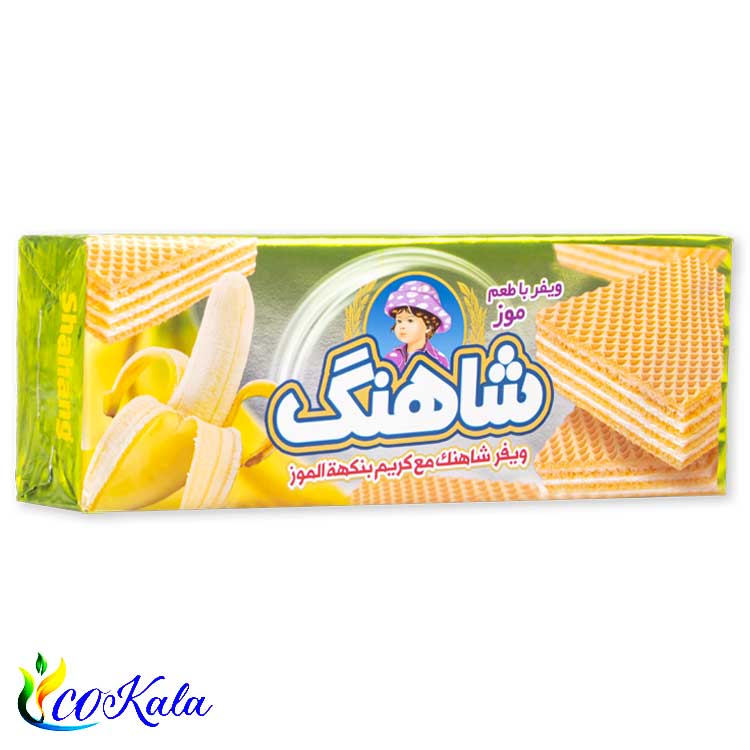 ویفر مانژ موزی شاهنگ 145گرم ویفر مانژ موزی شاهنگ 145گرم