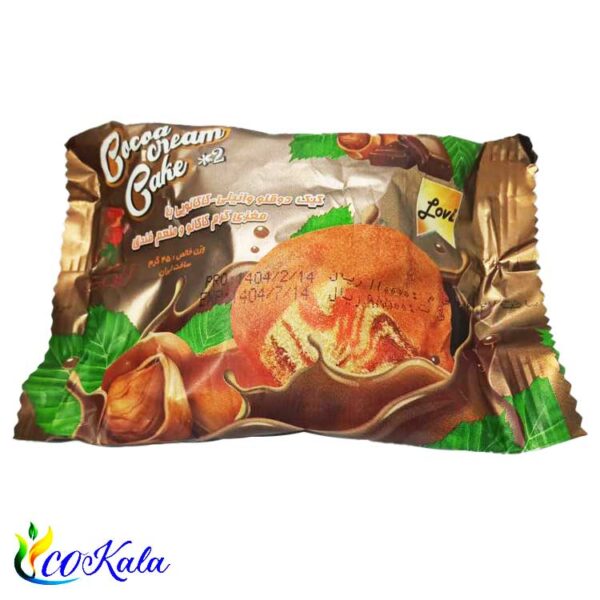 کیک دو رنگ لاوی 45 گرمی