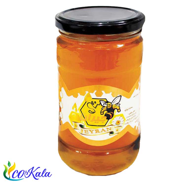 عسل مخصوص شیشه ای جیران